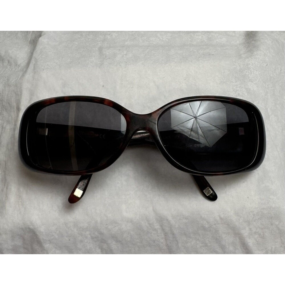 LIZ CLAIBORNE Sunglasses L536/S Polished Black Wrap 57-16-130 FRAMES ONLY